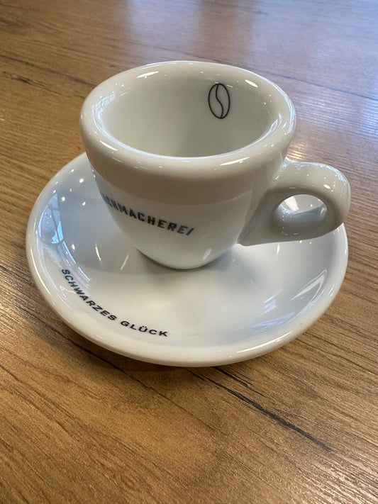 Espresso Tasse mit Unterteller