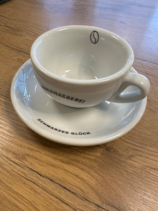 Kaffee-Tasse mit Unterteller
