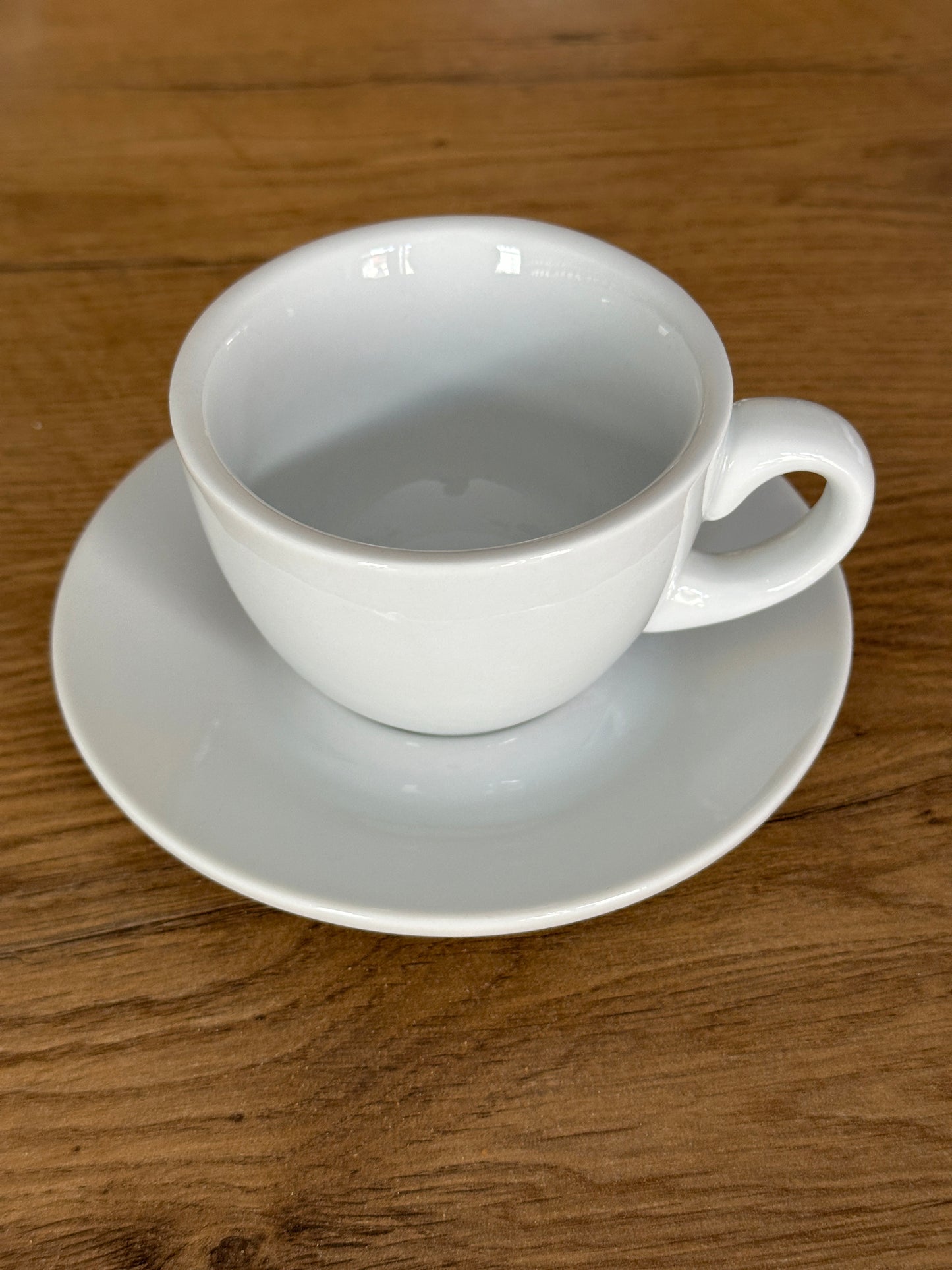 Kaffee Tasse Neutral mit Unterteller